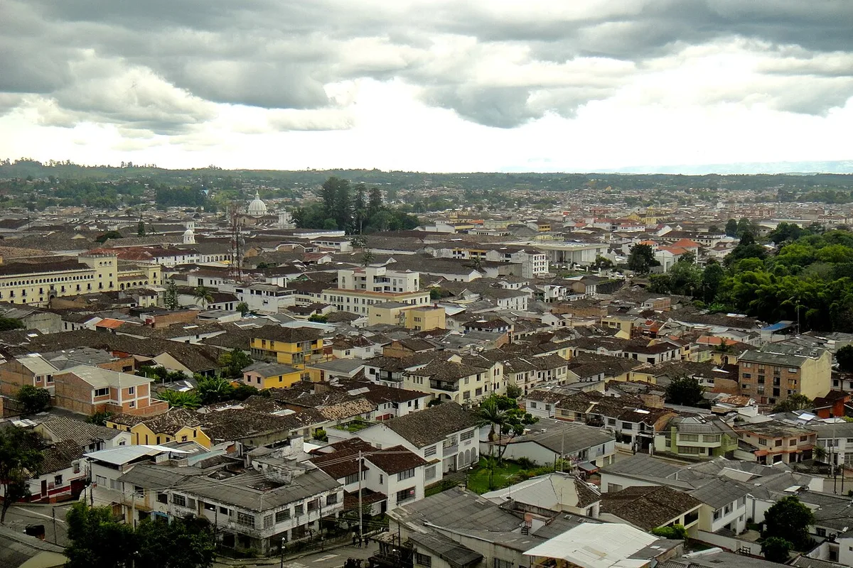 Vista de Popayán, la Ciudad Blanca del Cauca — empresa de mudanzas local